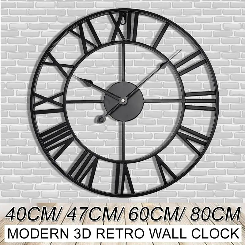Velké Nástěnné Hodiny 80 cm