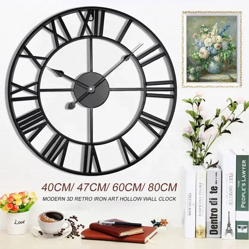 Velké Nástěnné Hodiny 80 cm