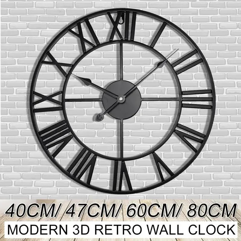 Velké Nástěnné Hodiny 80 cm